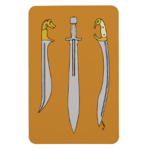 Magnet Flexible Lames grecques antiques