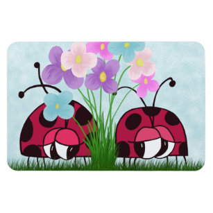 Magnet Flexible L'Amour Au Premier Regard Illustration De Ladybug 