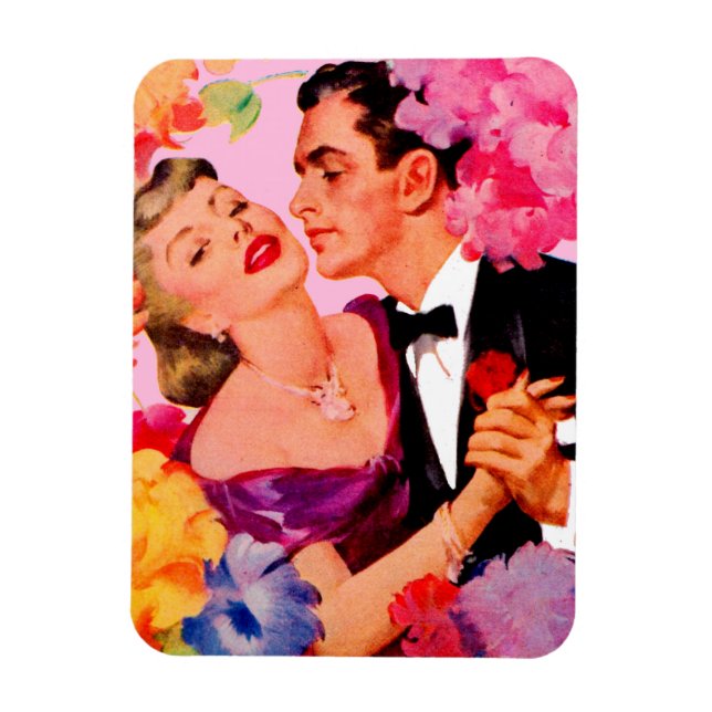 Magnet Flexible L'amour en fleur (Vertical)