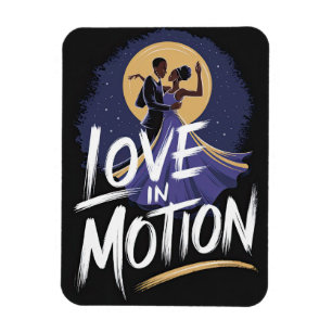 Magnet Flexible L'amour en mouvement – Art de la danse africaine r