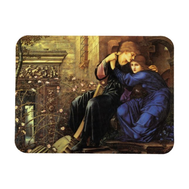 Magnet Flexible L'amour entre les ruines Art (Horizontal)
