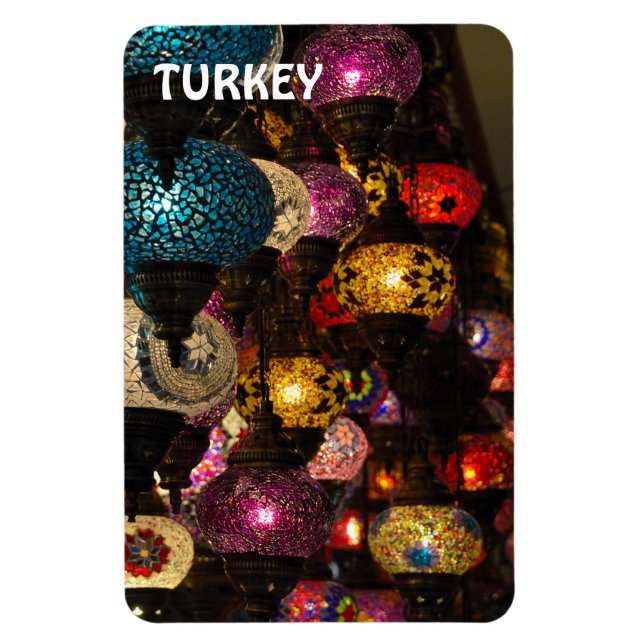 Magnet Flexible Lampes turques traditionnelles (Vertical)