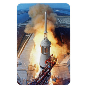 Magnet Flexible Lancement de la fusée d'atterrissage sur la Lune d