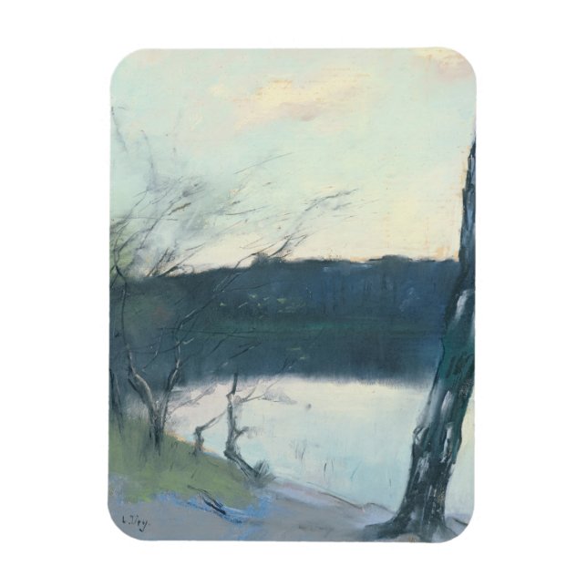 Magnet Flexible Landscape (pastel on canvas) (Vertical)