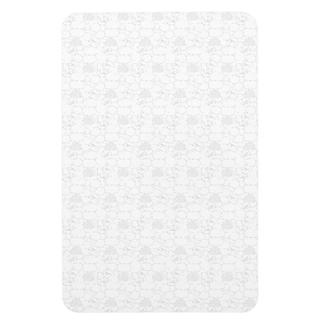 Magnet Flexible Langue, Aqua Haze (Vertical)