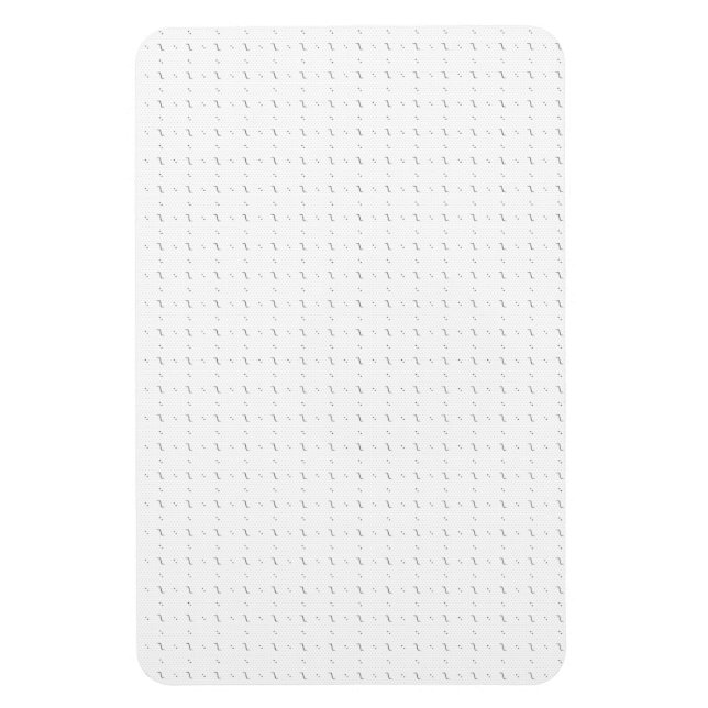 Magnet Flexible Langue, Blanc vert (Vertical)