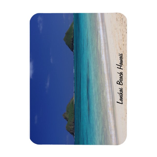 Magnet Flexible Lanikai Beach Hawaii (Vertical)