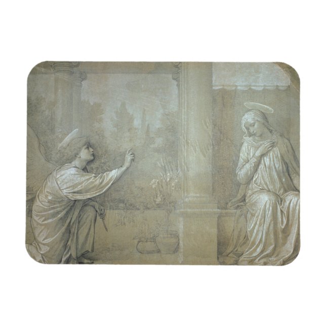 Magnet Flexible L'Annonciation, dessin préparatoire pour le Capp (Horizontal)