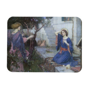 Magnet Flexible L'Annonciation par John William Waterhouse