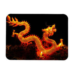 Magnet Flexible Lanterne chinoise de dragon