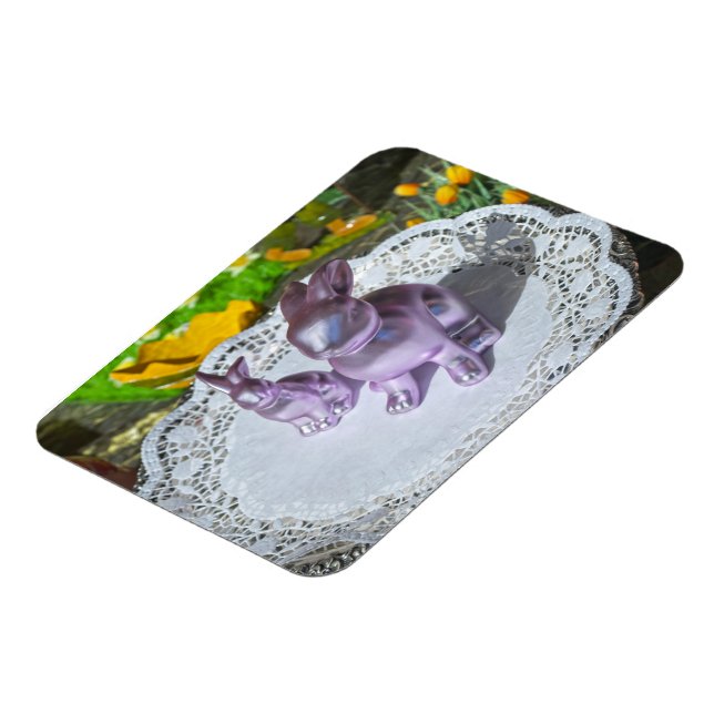 Magnet Flexible Lapin de Pâques (Côté Gauche)