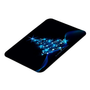 Magnet Flexible l'arbre de Noël stylisé et lumineux de SlipperyJoe