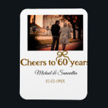 Magnet Flexible L'arc d'or applaudit à 60 ans de mariage<br><div class="desc">conception</div>