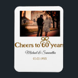Magnet Flexible L'arc d'or applaudit à 60 ans de mariage<br><div class="desc">conception</div>