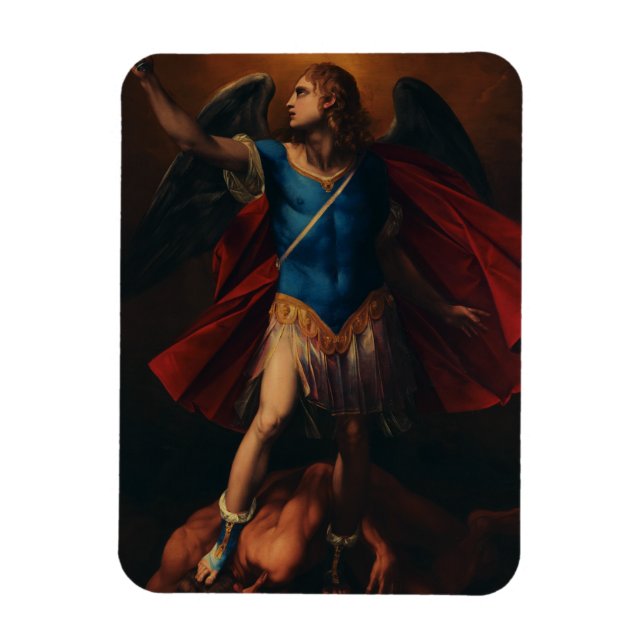 Magnet Flexible L'Archange Michel par Cavaliere d'Arpino (Vertical)