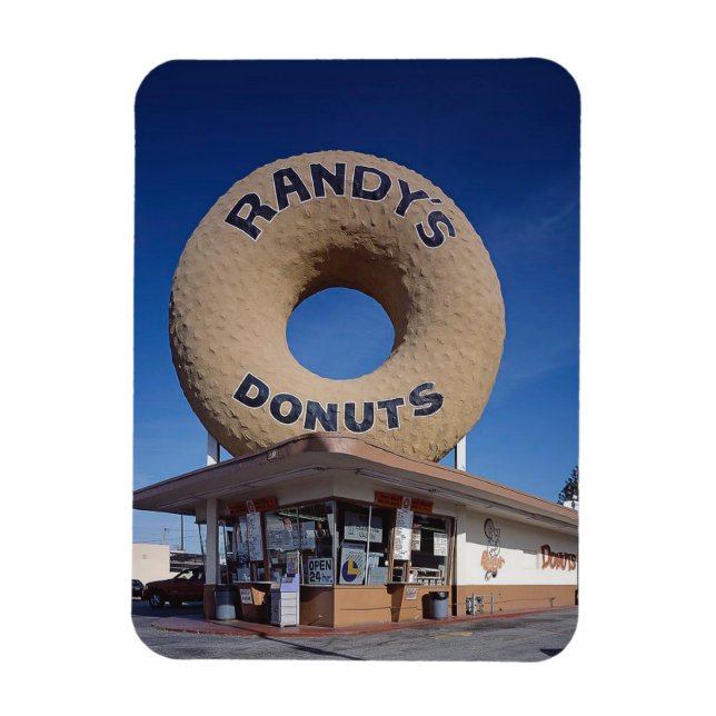 Magnet Flexible L'architecture californienne des beignets de Randy (Vertical)