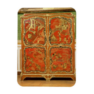 Magnet Flexible L'Armoire avec la laque rouge du Chinoiserie