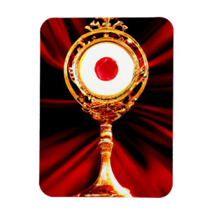 Magnet Flexible L'art IA d'un miracle eucharistique