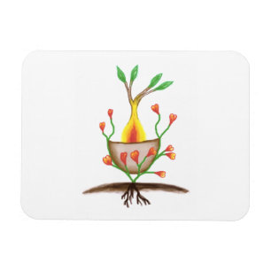 Magnet Flexible L'art Plante de l'enfant