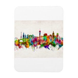 Magnet Flexible Las Vegas Nevada Skyline