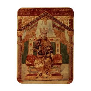 Magnet Flexible Lat 1152 f.3v Charlemagne (Carolus Magnus, Charles