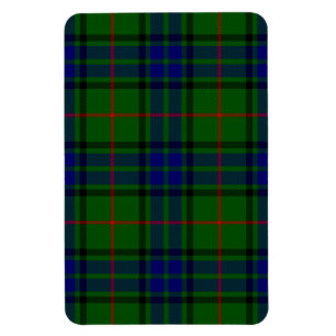 Magnet Flexible Lauder tartan bleu vert plaid