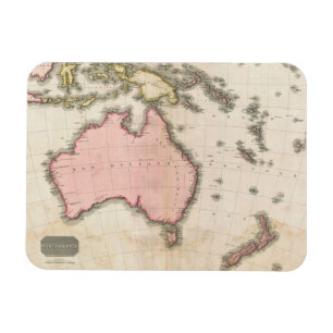 Magnet Flexible L'Australie et le Pacifique occidental du sud