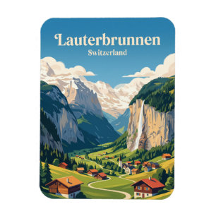 Magnet Flexible Lauterbrunnen Suisse