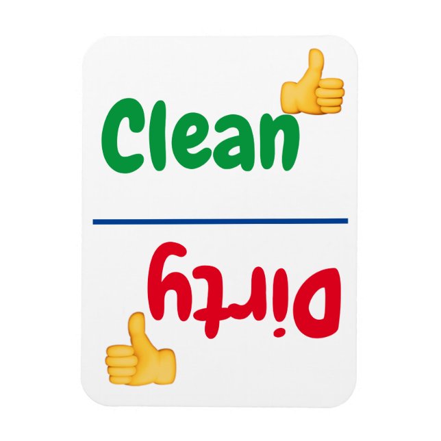 Magnet Flexible Lave-vaisselle (Vertical)