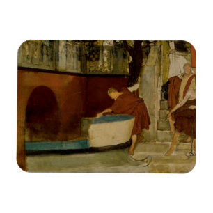 Magnet Flexible Lawrence Alma-Tadema - L'Embarquement Sur La Négoc