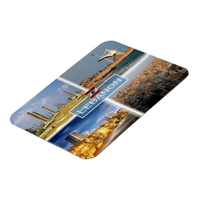 Magnet Flexible LB Liban - Beyrouth - Tripoli - Pneus (Côté Gauche)