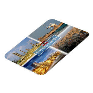 Magnet Flexible LB Liban - Beyrouth - Tripoli - Tyr -