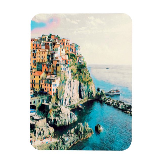 Magnet Flexible ldp Cinque Terre - Manarola (Vertical)