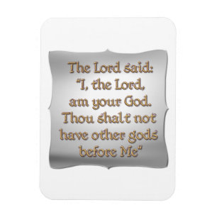 Magnet Flexible Le 1er commandement