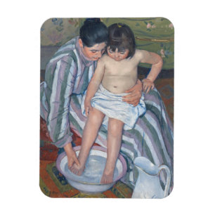 Magnet Flexible Le bain de l'enfant, 1893 (huile sur la toile)