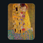 Magnet Flexible Le baiser de Gustave Klimt<br><div class="desc">"The Kiss" de Gustave Klimt (1908,  feuille d'huile et d'or sur toile,  musée Österreichische Galerie Belvedere,  Palais du Belvédère,  Vienne,  Autriche)</div>