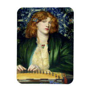 Magnet Flexible Le Bosquet bleu (de Dante Gabriel Rossetti)