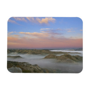 Magnet Flexible Le brouillard de la rivière Little Missouri reste