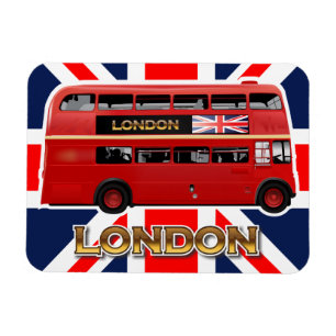 Magnet Flexible Le bus rouge de Londres