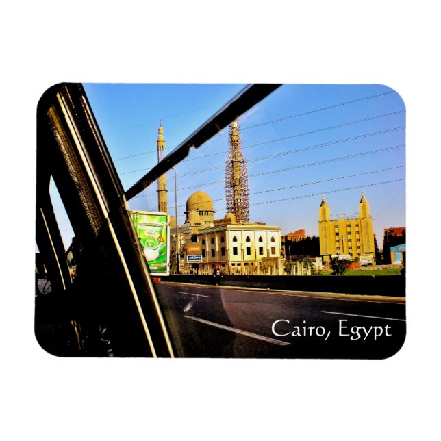 Magnet Flexible Le Caire, Egypte (Horizontal)