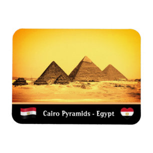 Magnet Flexible Le Caire, les pyramides égyptiennes - Egypte anci