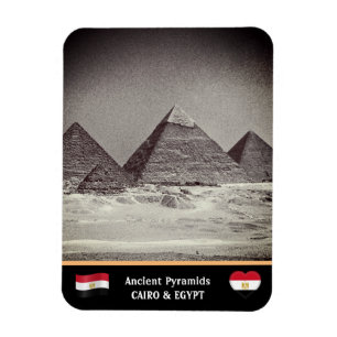 Magnet Flexible Le Caire, les pyramides égyptiennes - Egypte anci