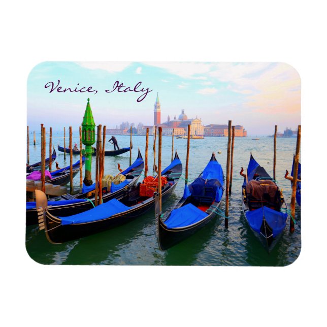 Magnet Flexible Le Canal De La Giudecca Vu Depuis Le Sestiere San  (Horizontal)