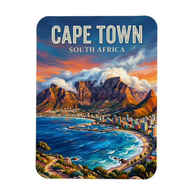 Magnet Flexible Le Cap Afrique du Sud (Vertical)