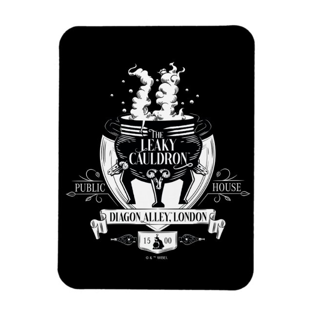 Magnet Flexible LE CAULDRON™ Shop Graphic LEAKY (Vertical)