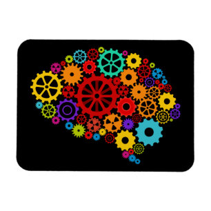 Magnet Flexible Le cerveau embraye l'aimant flexible