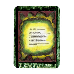 Magnet Flexible Le chemin de vie des commandements