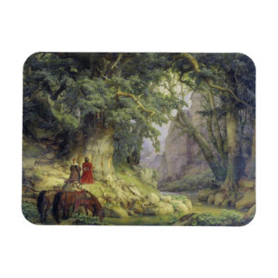 Magnet Flexible Le chêne de mille ans (par Karl Laling)