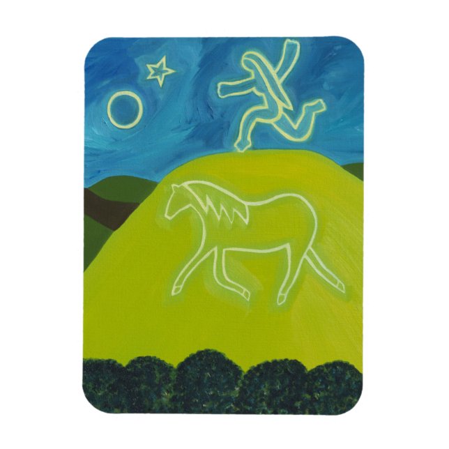 Magnet Flexible Le Cheval Blanc à Somerset 2011 (Vertical)