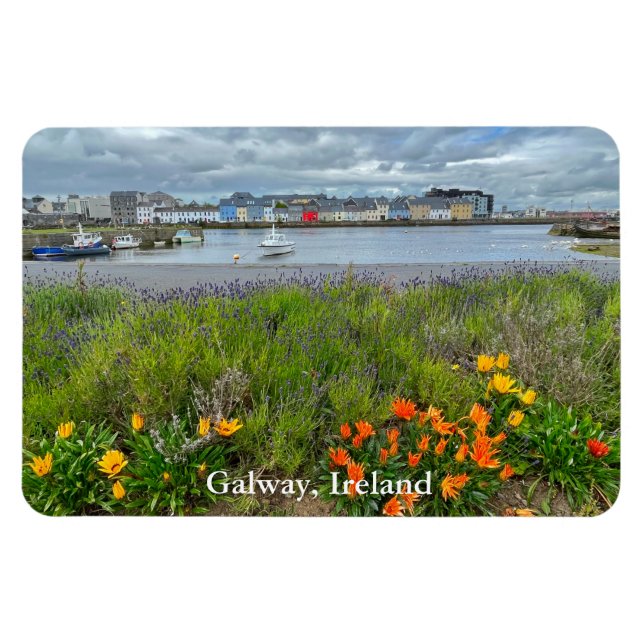 Magnet Flexible Le Claddagh (Galway Bay) à Galway, Irlande (Horizontal)